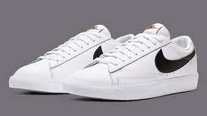 See more ideas about nike blazer, nike, blazer. The Nike Blazer Low Leather Is Back In White And Black House Of Heat