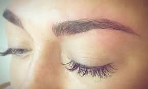 microblading session permanent beauty