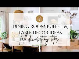 dining room buffet table decor ideas