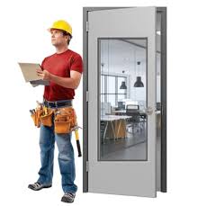 Commercial Vision Lite Steel Door