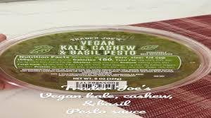 trader joe s vegan kale cashew basil