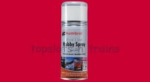 Humbrol 238 Arrow Red Spray Paint Ad6238 Gloss At Topslots N
