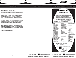 Metra Gmrc 01 Car Kit Manualzz Com