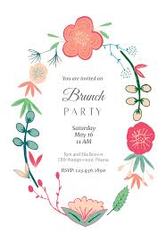 Brunch Party Invitations Under Fontanacountryinn Com