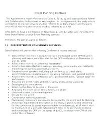 Event Vendor Contract Template Sample Vendor Agreement Letter Best