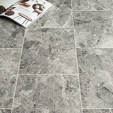 grey marble tile effect vinyl flooring