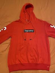 Unfollow supreme hoodie to stop getting updates on your ebay feed. Supreme Hoodie Red Black Box Logo Size Large 69 99 Picclick