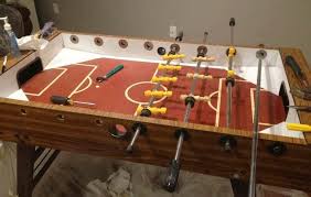 For those of you with video memory, put your sound on and check out the link above. The Guide To Old Foosball Table Restoration Getfoosball Com