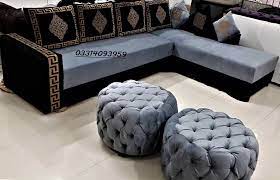 l shape sofa set molty foam with