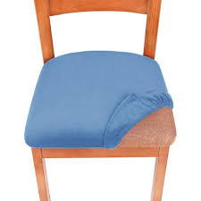 Kitchen Chair Cover Sapphire Blue