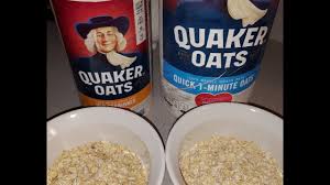 quaker oats vs one minute oats