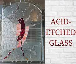 What Is Acid Etched Glass Modern Art