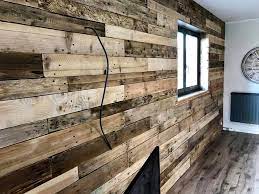 Diy Pallet Wall Paneling Wall