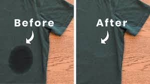 easy oil stain removal from clothes