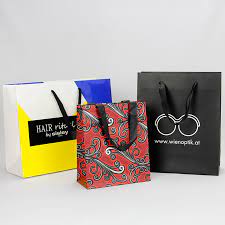 custom gift bags with ribbon handles
