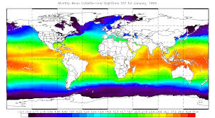 Monthly Mean Sst Charts 1984 1998 Office Of Satellite