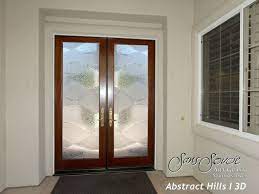 Branch Out Glass Front Doors Exterior