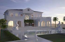 nigerian house plans gambar png