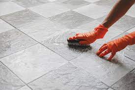 to clean and brighten grout and tiles