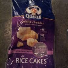 calories in quaker rice cakes white