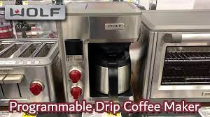 Database contains 1 wolf gourmet wgcm100s manuals (available for free online viewing or downloading in pdf): Wolf Gourmet Programmable Drip Coffee Maker Youtube