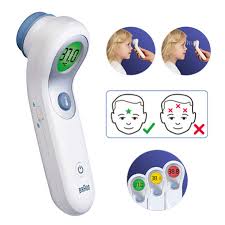 No Touch Forehead Ntf3000 Braun Fever Thermometers