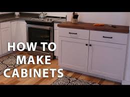 how to make diy kitchen cabinets you