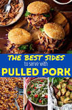 What can I serve with pulled pork Besides coleslaw?