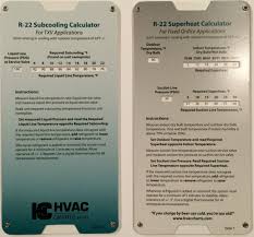 Amazon Com R22 Superheat Subcooling Calculator Charging