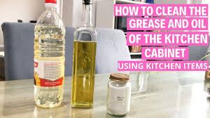 kitchen cabinet grease remover