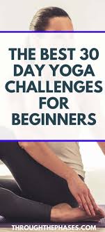 the best 30 day yoga challenges to