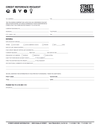 Credit Check Application Form Rental Unique Reference Checking