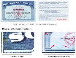 Identifying Fraudulent Social Security Documents: A Tool For Law  Enforcement Officers | Public Intelligence