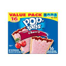 pop tarts frosted cherry breakfast