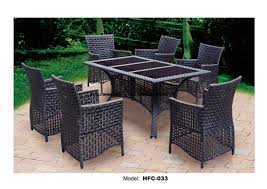 small rattan garden table and chairs