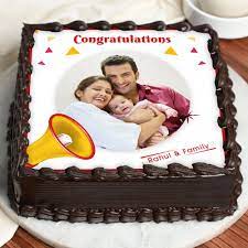 Buy Congratulations Photo Cake 1 Square Shape-New Hope