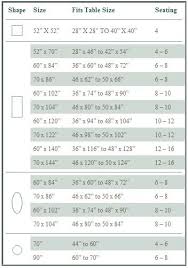 Pin By Christy Eastwood On Household Tablecloth Size Chart