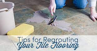 tips for regrouting your tile flooring