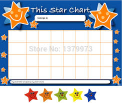 5 Star Magnetic Reward Chart On Aliexpress