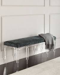 Check out our bedroom bench selection for the very best in unique or custom, handmade pieces from our living room furniture shops. Ambella Battista Acrylic Bench