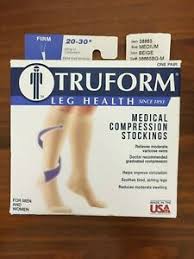Details About Truform Leg Health Medical Compression Stocking Firm Size Medium 38865bg M