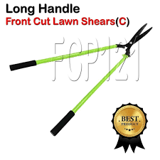 long handle lawn edging shears with