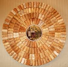 Round Wall Art With Tile Wine Center