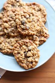 chewy date walnut oatmeal cookies