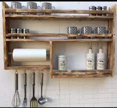 wooden wall rack at rs 2500 piece