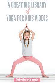 yoga for kids brain breaks videos