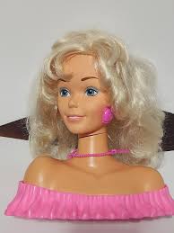 vine 1976 mattel barbie head hair