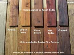 staining deck deck stain colors