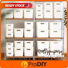 multipurpose muji plastic storage box