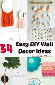 33 creative diy wall decor ideas easy